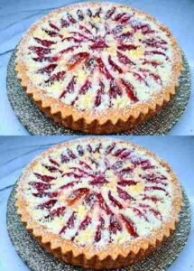 Torta Cremosa de Chocolate com Bolacha pronto para servir