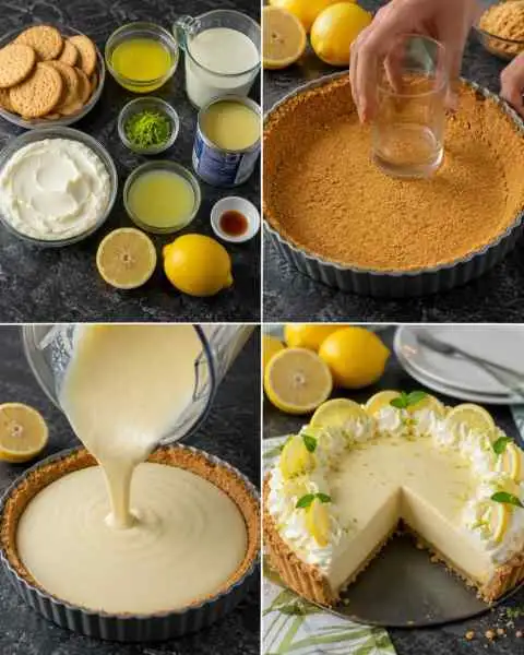 Torta Cremosa de Limão