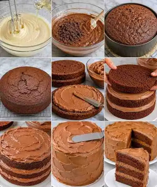 Torta de Chocolate e Queijo Cremoso