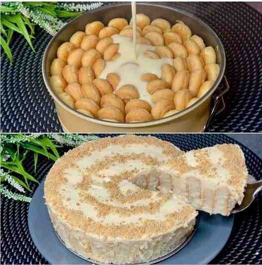 Torta de Limão Cremosa e Muito Fácil pronto para servir