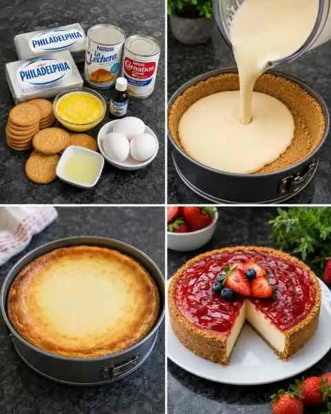 Torta de Queijo Cremoso