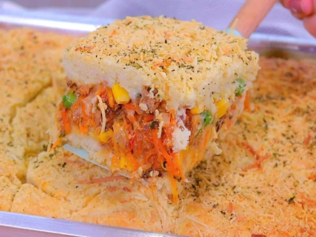Torta de Sardinha de Liquidificador