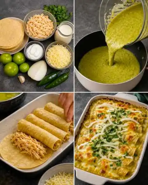 Tortilhas Recheadas ao Molho Cremoso — Deliciosas e Fáceis