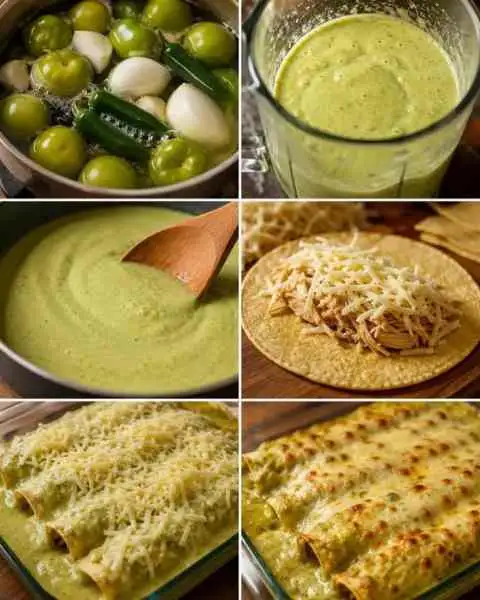 Tortilhas Recheadas ao Molho Cremoso e Gratinadas