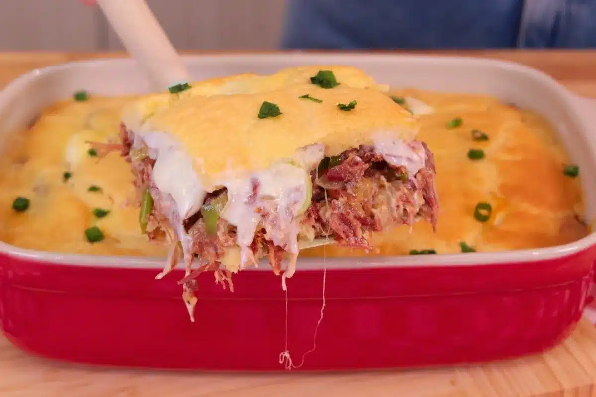 Imagem de torta de carne seca