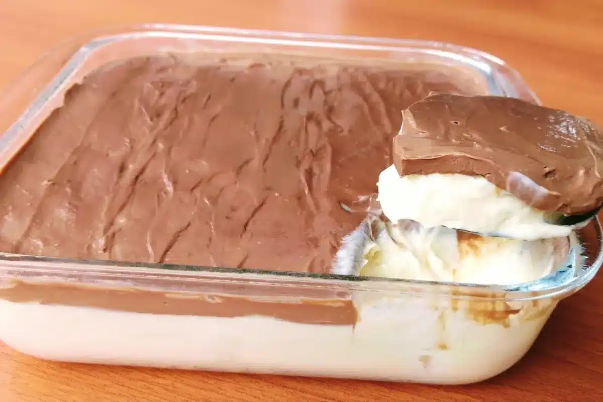Sobremesa de 5 minutos pronto para servir