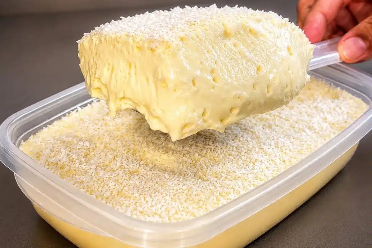 Sobremesa de 2 ingredientes com ingredientes simples e uma finalização especial para surpreender