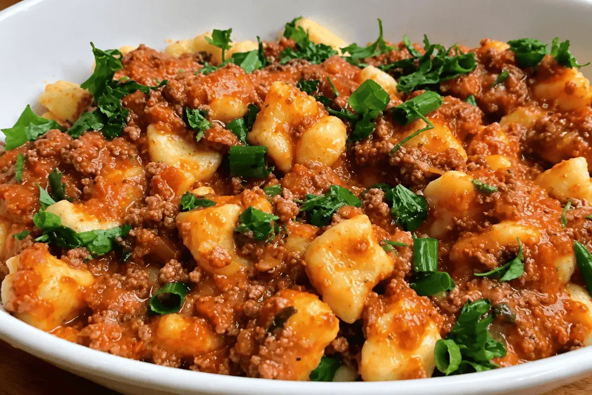 Nhoque de batata com etapas simples para montar e servir com capricho