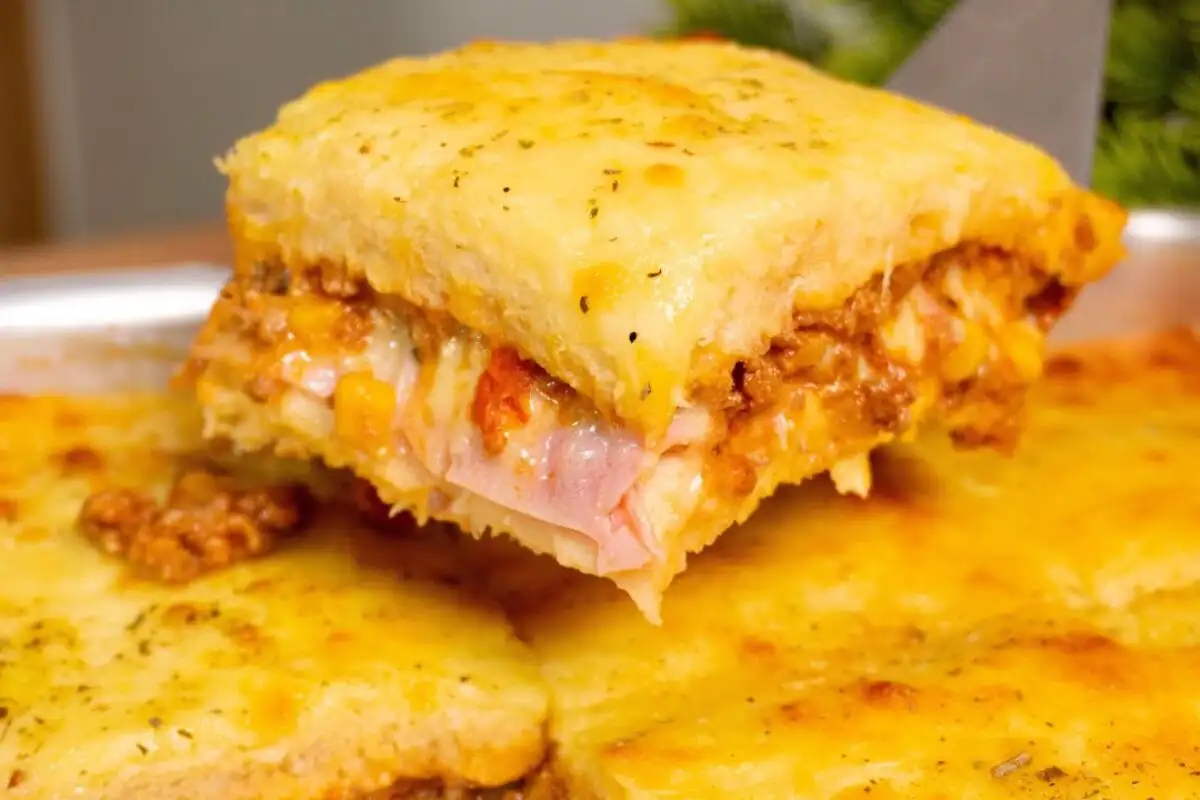 Lanche de forno com textura bem feita e o cuidado certo na hora de montar