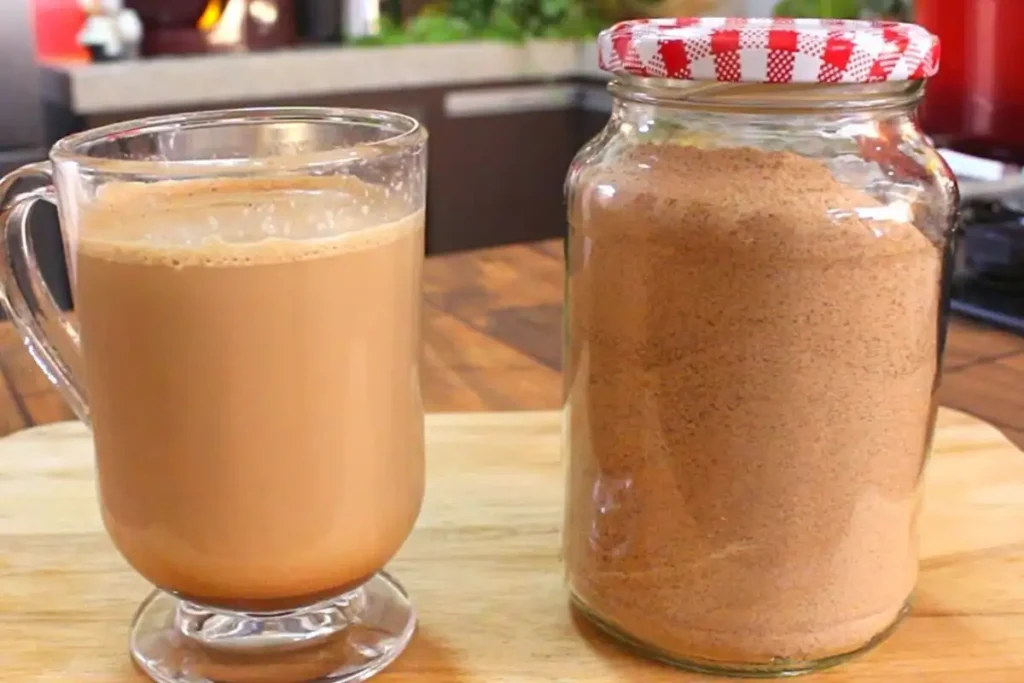 Capuccino caseiro com preparo caseiro e sabor bem equilibrado