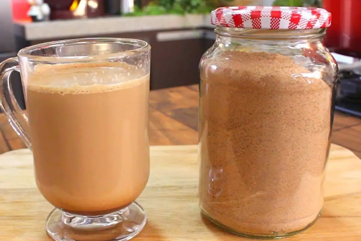Capuccino caseiro com preparo caseiro e sabor bem equilibrado