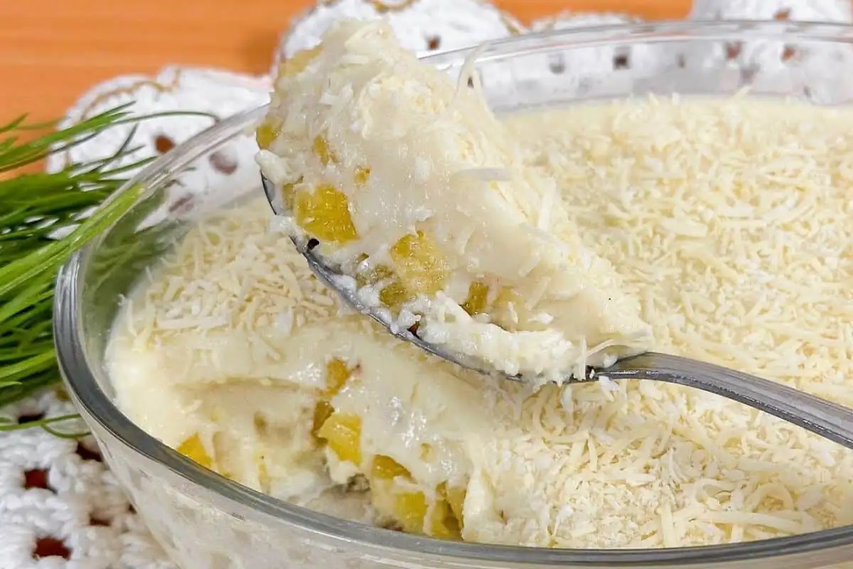 Gelado de abacaxi com preparo explicado e textura no ponto certo para servir em família