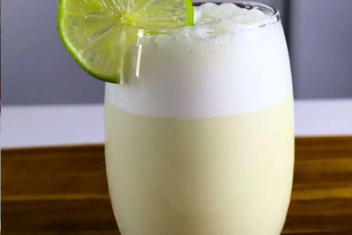 Limonada suíça que não amarga com textura no ponto e uma finalização especial