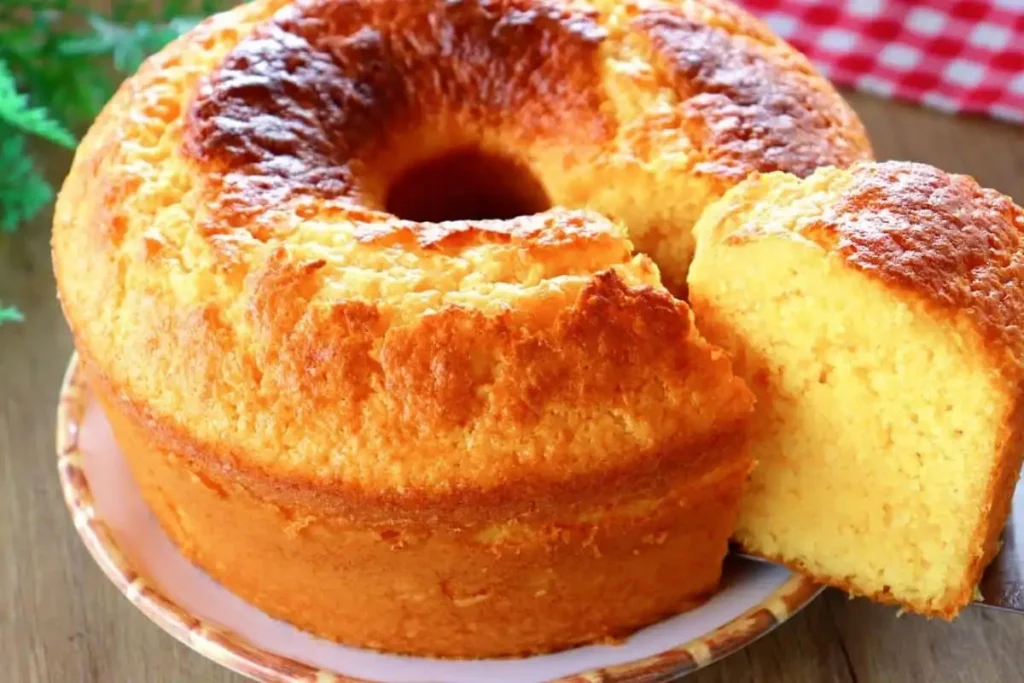Bolo de bagaço com massa preparada passo a passo e finalização caprichada