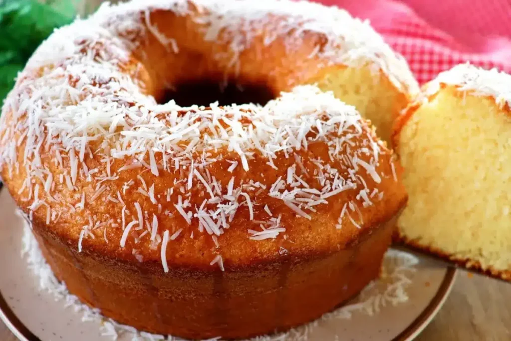 Bolo bombocado com ingredientes organizados e preparo simples para o lanche