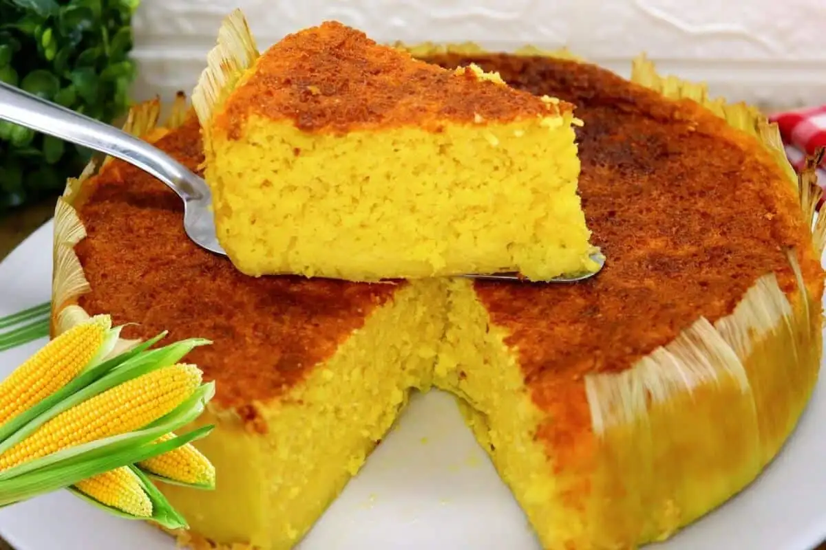 Bolo sem trigo com textura bem feita e uma apresentação perfeita para o café