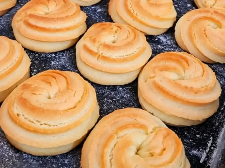 Biscoito Amanteigado Caseiro com Baunilha para o Café