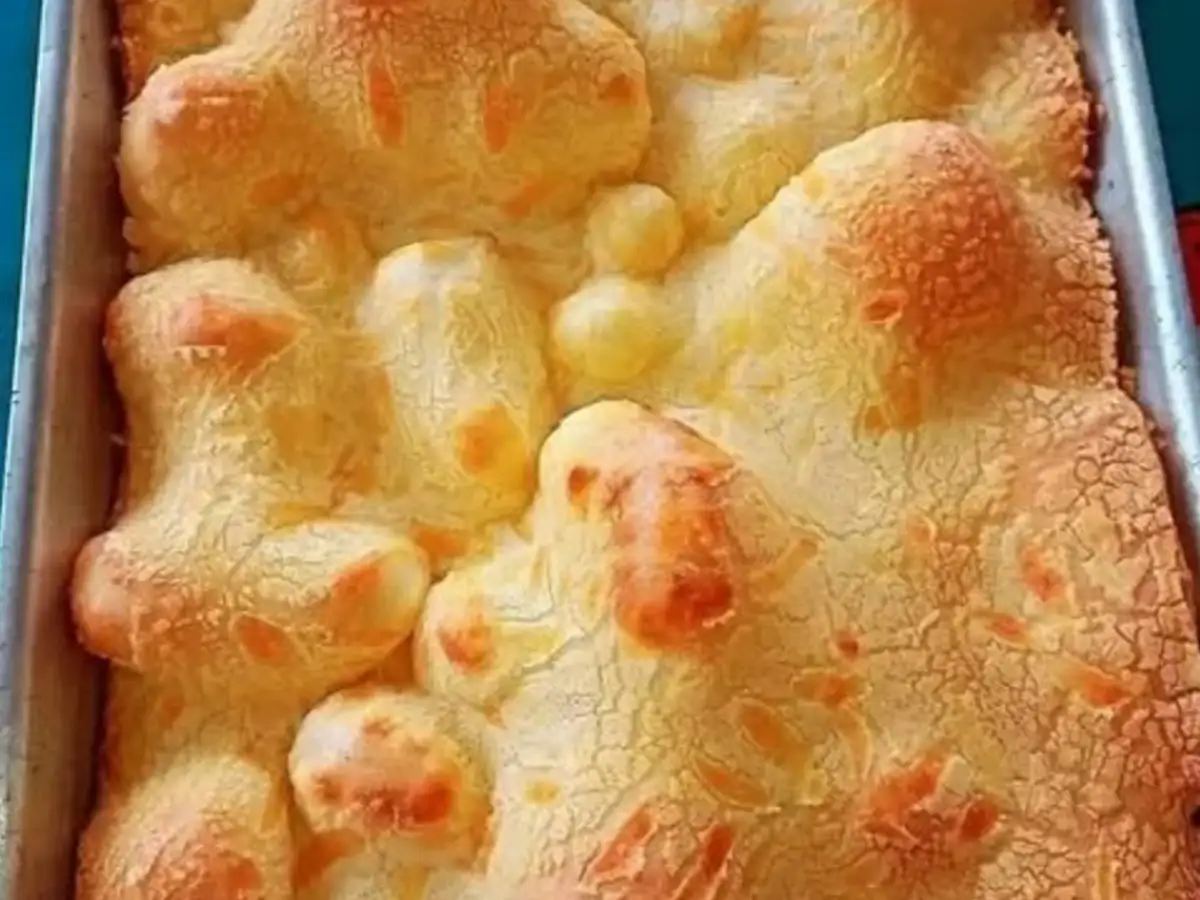 Biscoito Montanha-Russa de Polvilho com Queijo Bem Crocante
