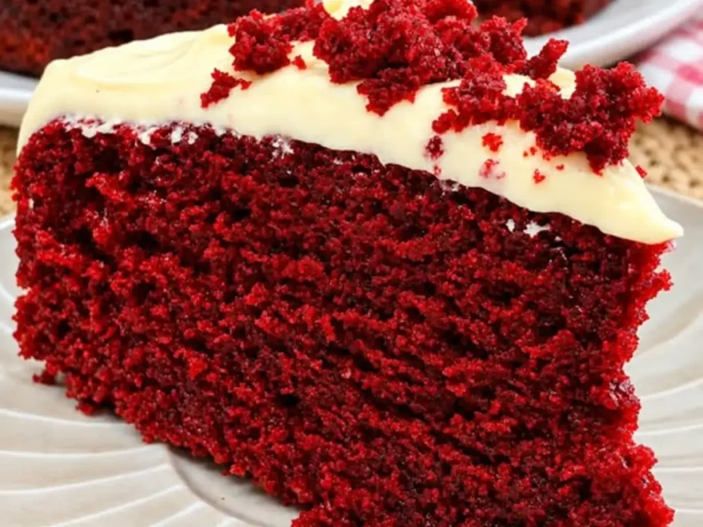 Bolo Red Velvet com Cobertura de Cream Cheese