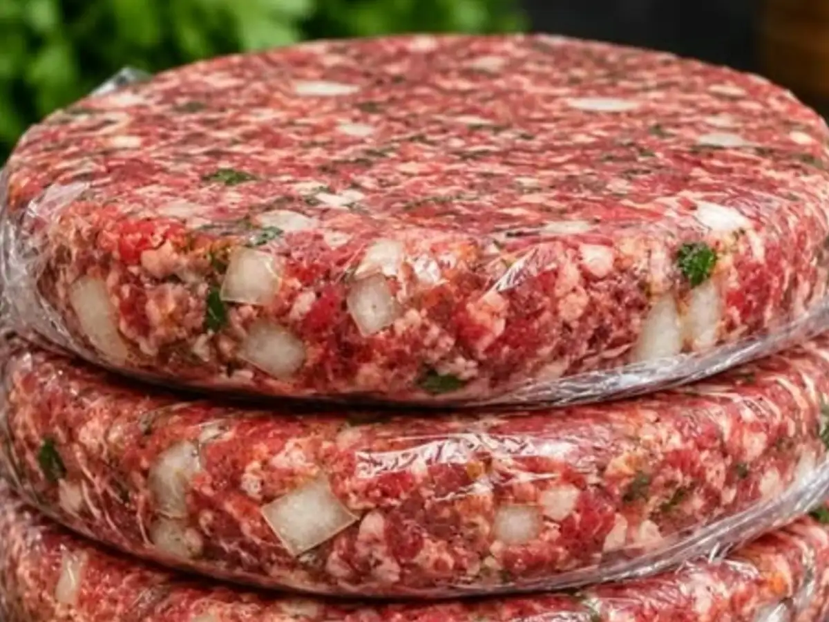 Hambúrguer Caseiro de Carne Temperada Estilo Lanchonete