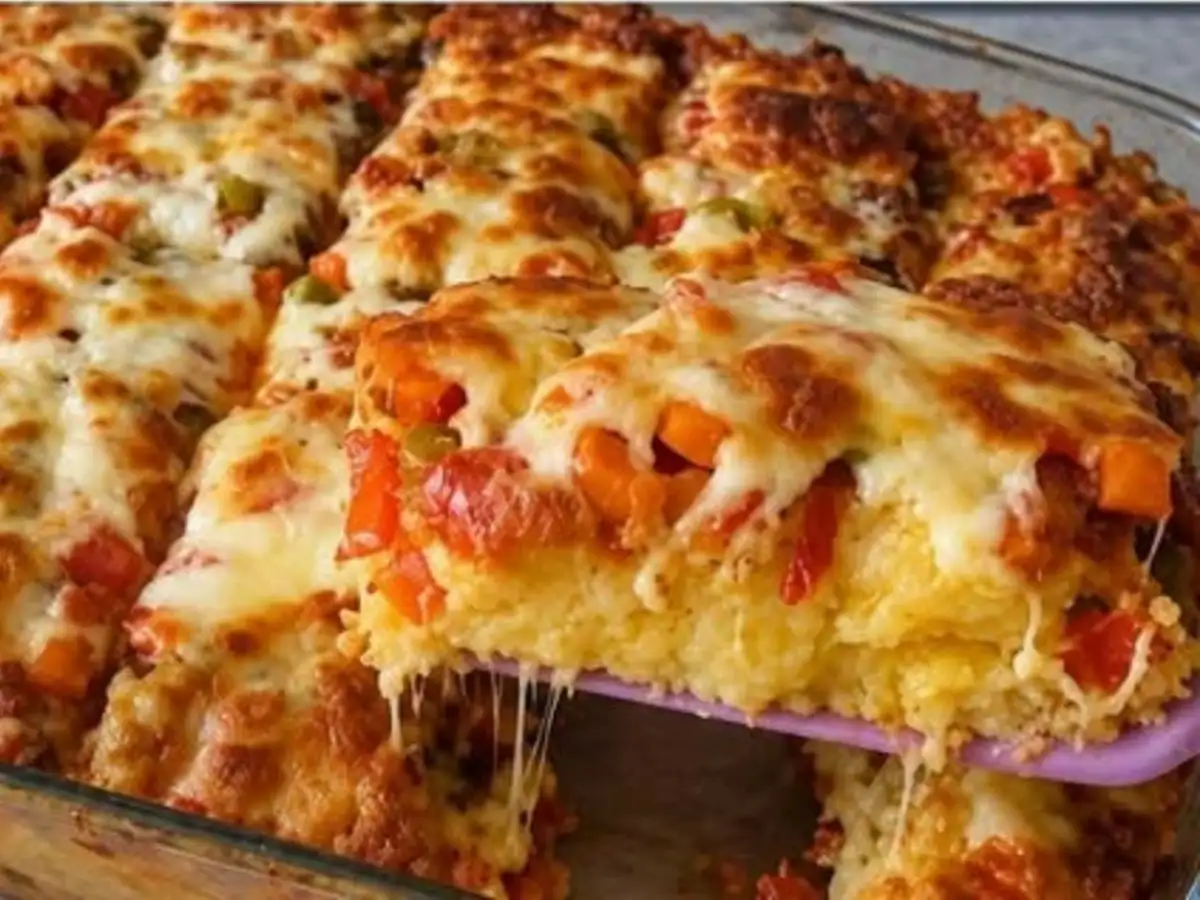 Couve-Flor de Forno Cremosa com Queijo Gratinado