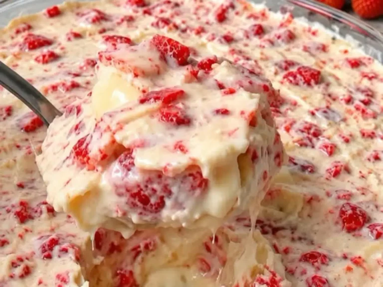 Morango Cravejado de Travessa com Creme de Leite em Pó