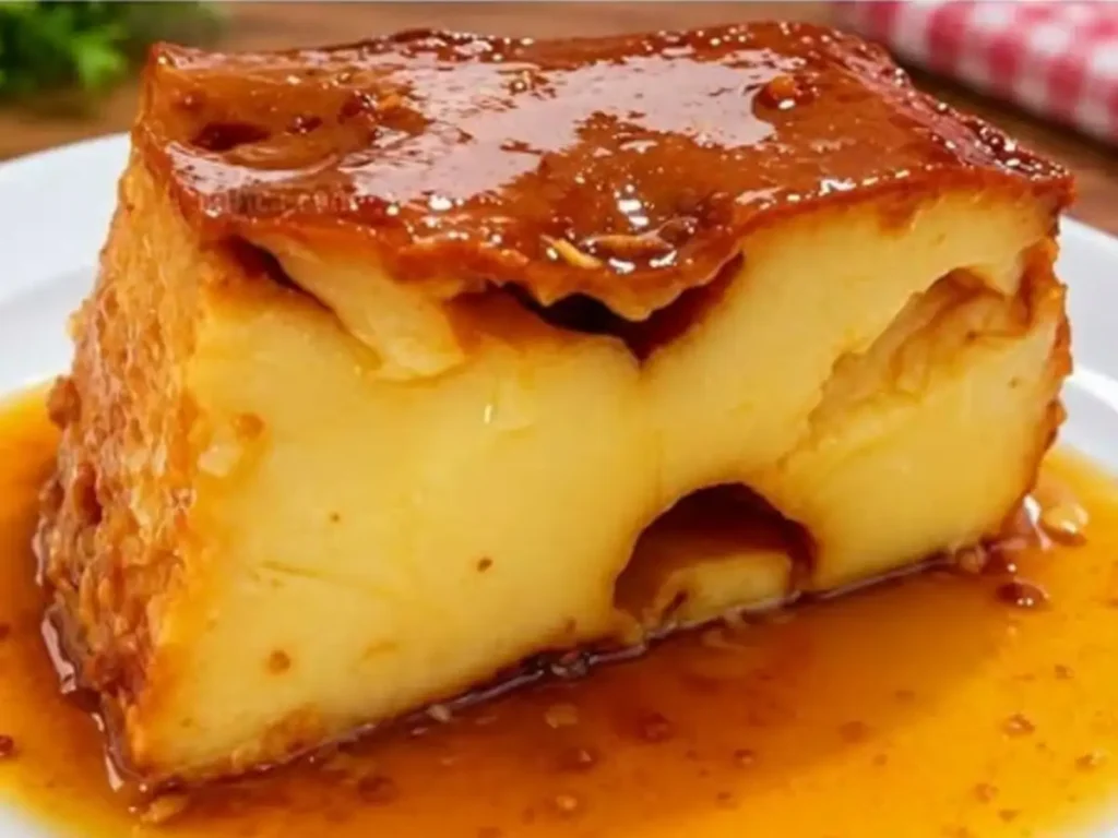 Pudim de Leite sem Banho-Maria com Calda de Caramelo