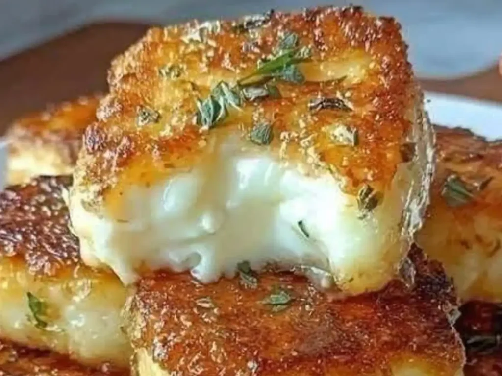 Queijo Coalho Dourado na Frigideira com Orégano