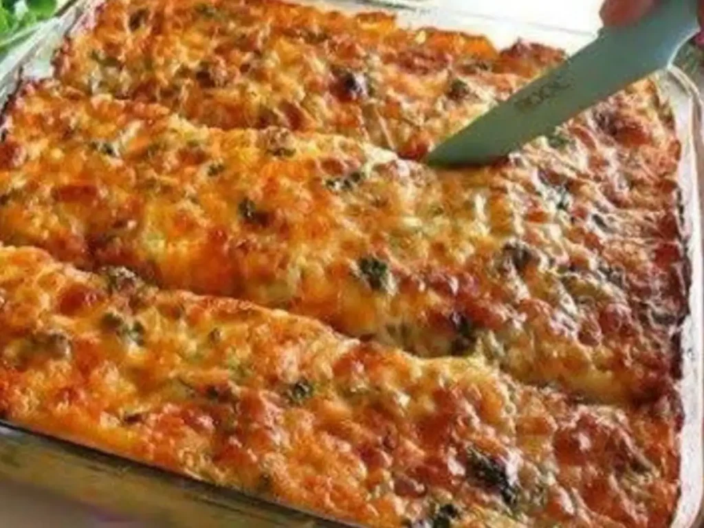 Suflê de Legumes Assado com Queijo e Massa Leve