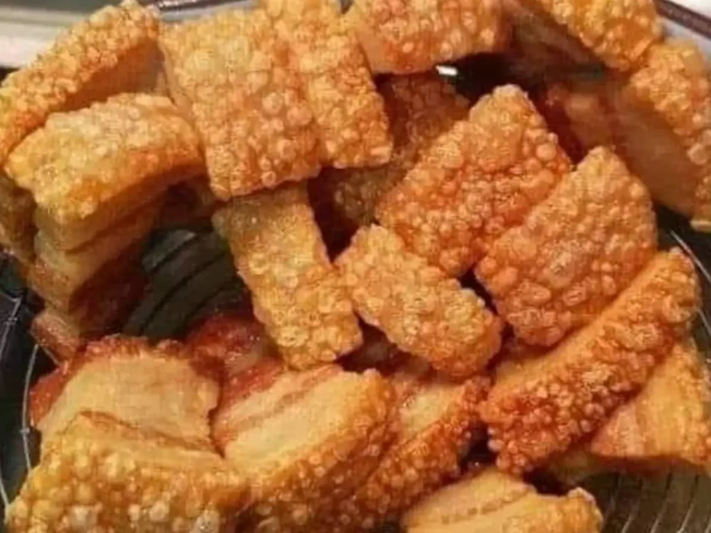 Torresmo Crocante Temperado com Vinagre Branco