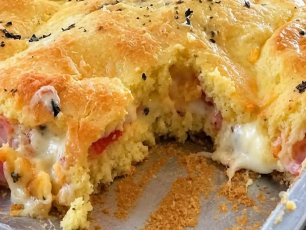 Torta de Frango de Liquidificador com Recheio Generoso