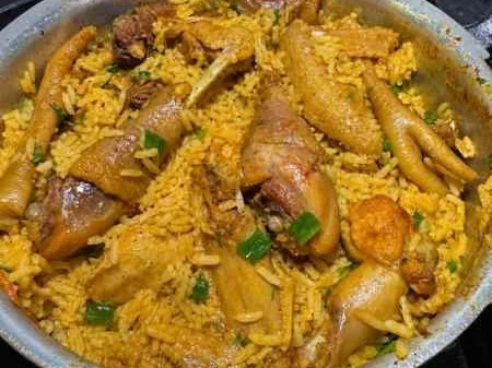 Arroz com Frango Caseiro
