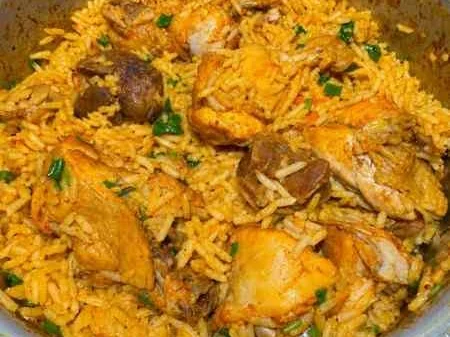 Arroz com Frango Caseiro