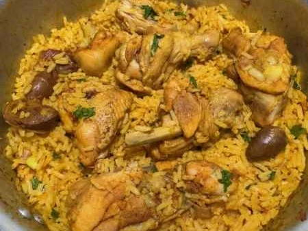 Arroz com Frango Delicioso