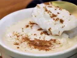 Arroz Doce Cremoso com Leite Condensado