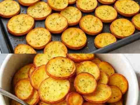 Batata Doce Assada com Orégano e Limão Gelado