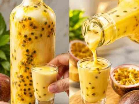 Batida de Maracujá com Chocolate Branco