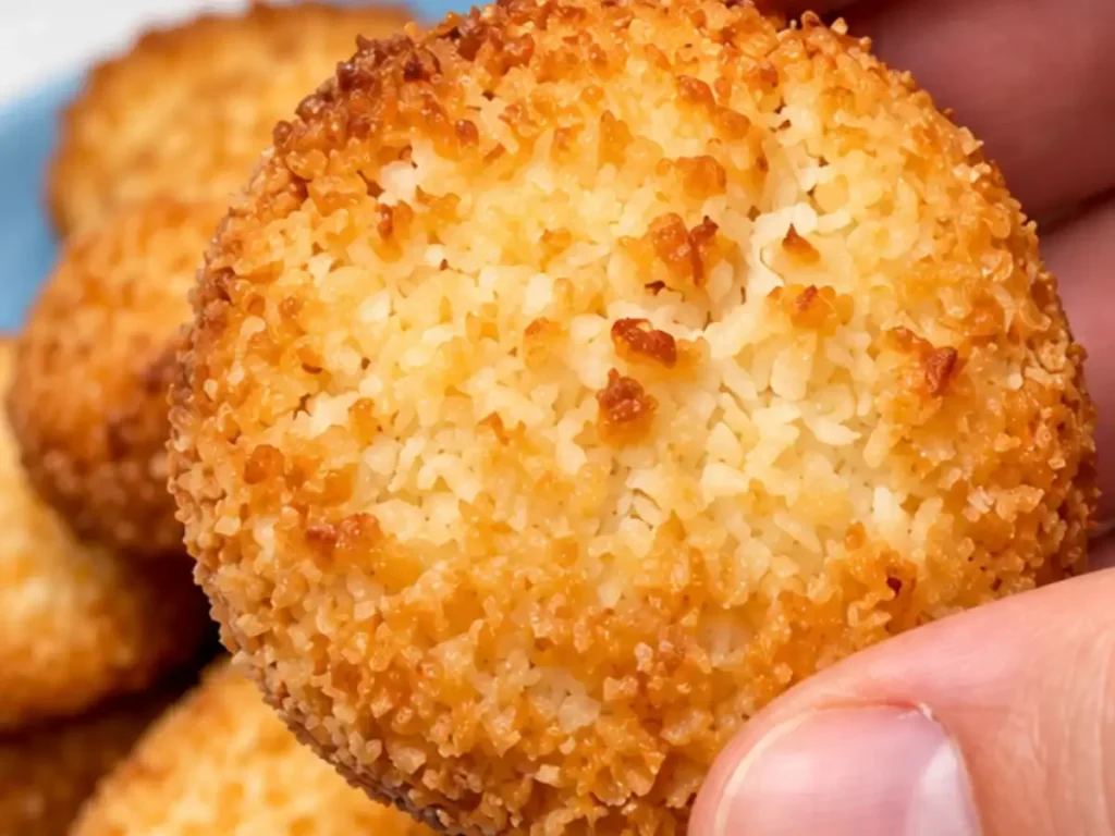 Biscoitinho de Coco com 3 Ingredientes