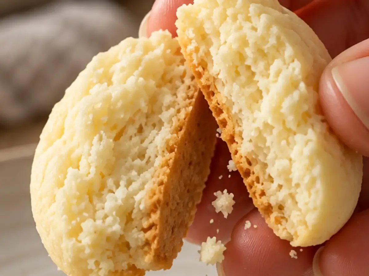 Biscoito de Maisena com Coco