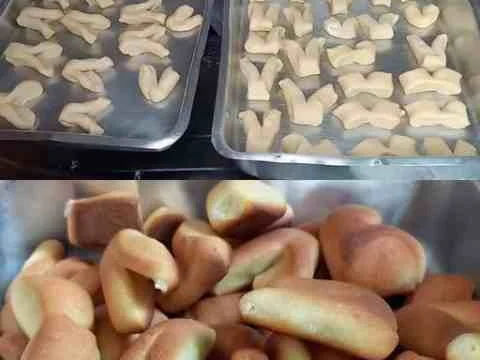 Biscoitos Pé de Cabra (biscoito fofinho tradicional)