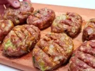 Bolinho de Carne Moída Frito de Boteco