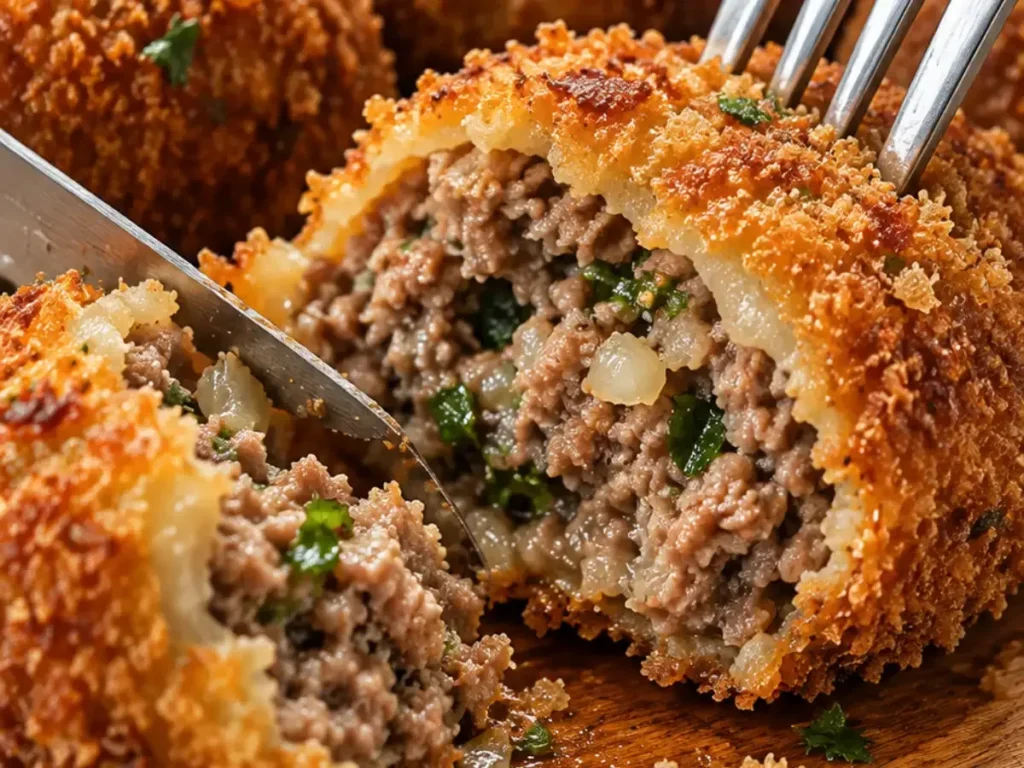 Bolinho de Carne Moída Maravilhoso