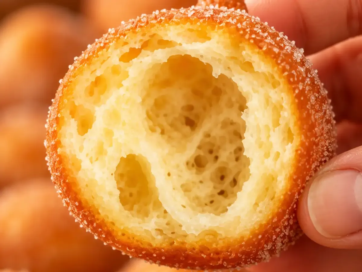Bolinho de chuva perfeito e super fácil