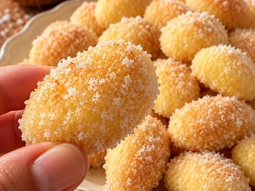 Bolinho Nhoque Gaúcho (rosquinhas de coco e queijo)