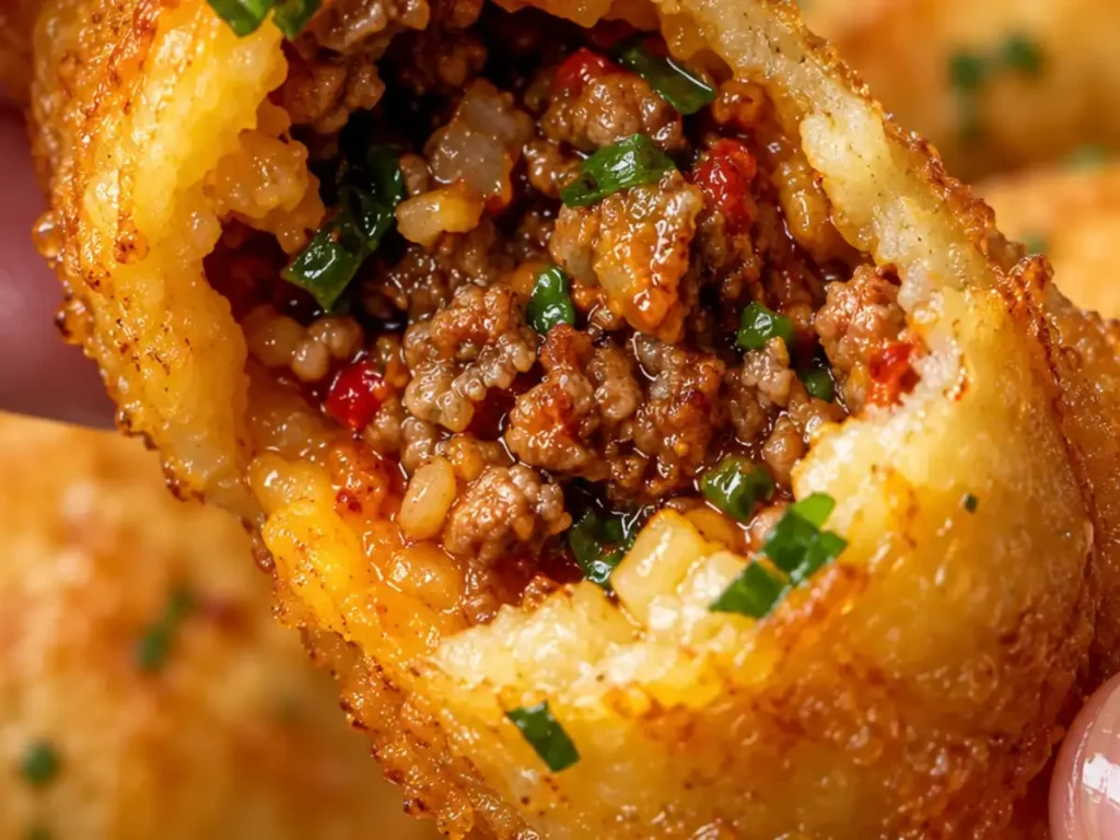 Bolinhos de Batata Recheados Super Crocantes e Macios