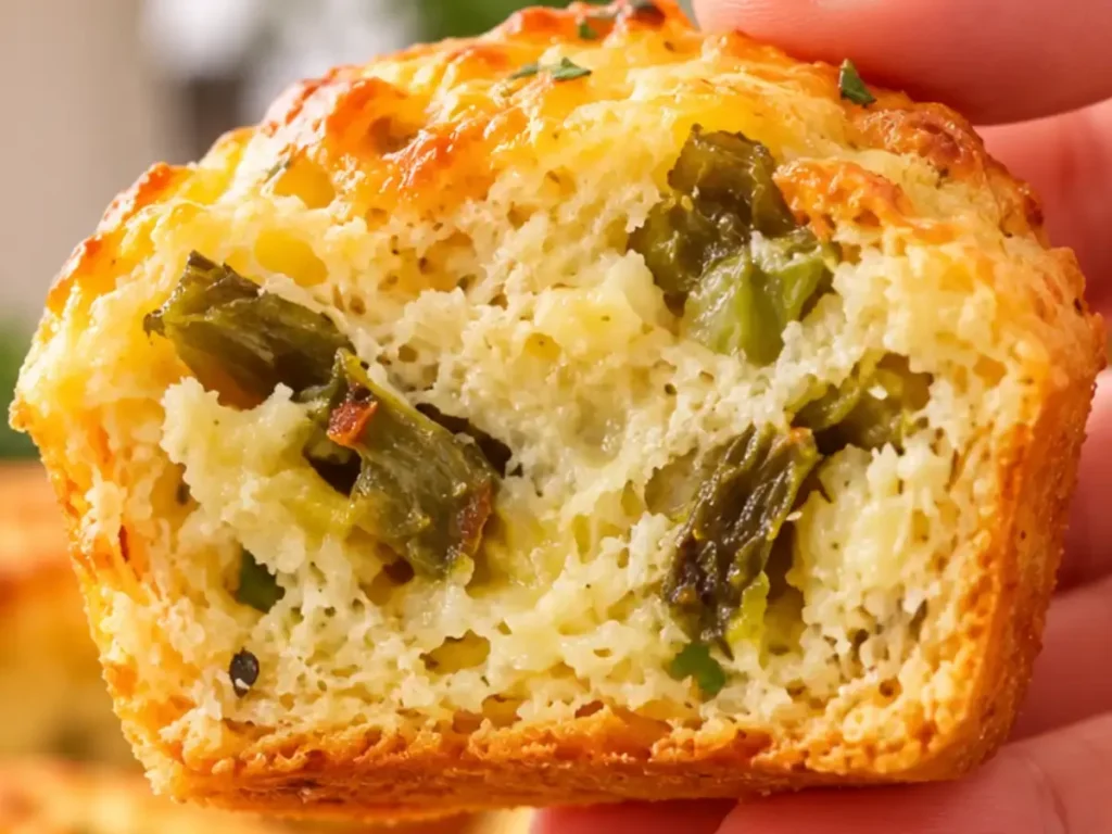 Bolinhos Salgados Assados de Queijo e Cebolinha