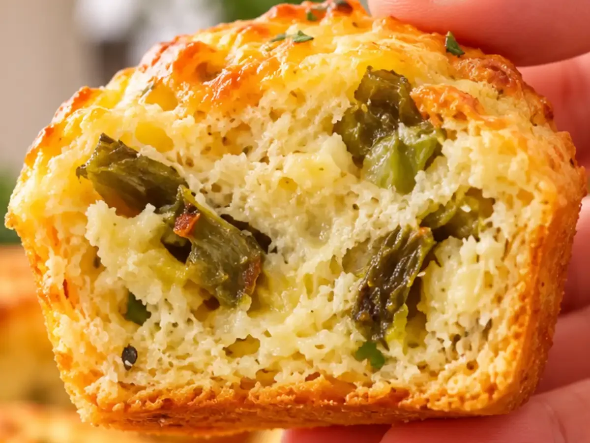 Bolinhos Salgados Assados de Queijo e Cebolinha