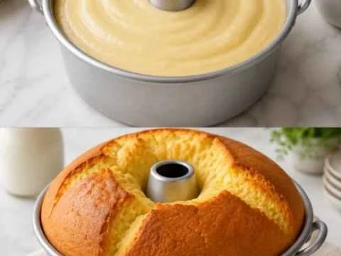 Bolo Chiffon que Derrete na Boca (sem glúten com farinha de arroz)