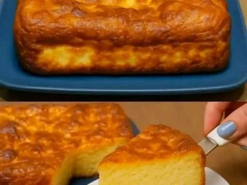 Bolo Cremoso de 3 Ingredientes