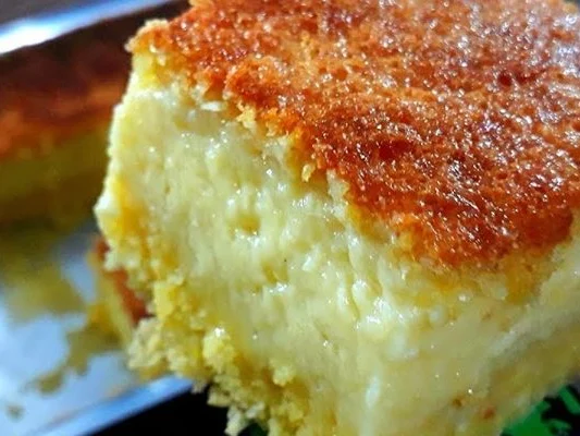 Bolo Cremoso de Milho de Latinha